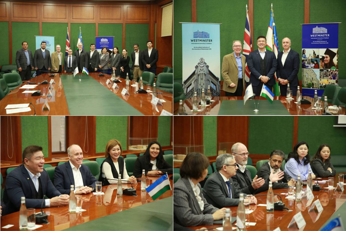 Amity Global Institute and Nazarbayev University delegations visited WIUT