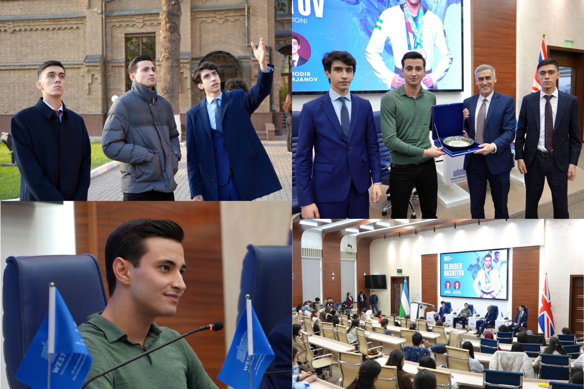 Welcome to WIUT, Ulugbek Rashitov!