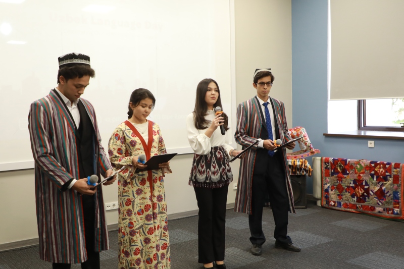Celebrating Uzbek Language Day at WIUT!