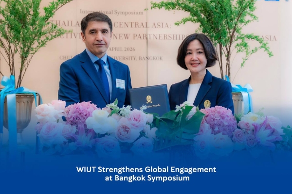 WIUT Strengthens Global Engagement at Bangkok Symposium