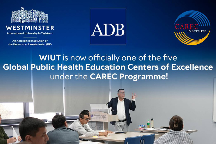 WIUT Recognised as a Global Public Health Education Centre of Excellence