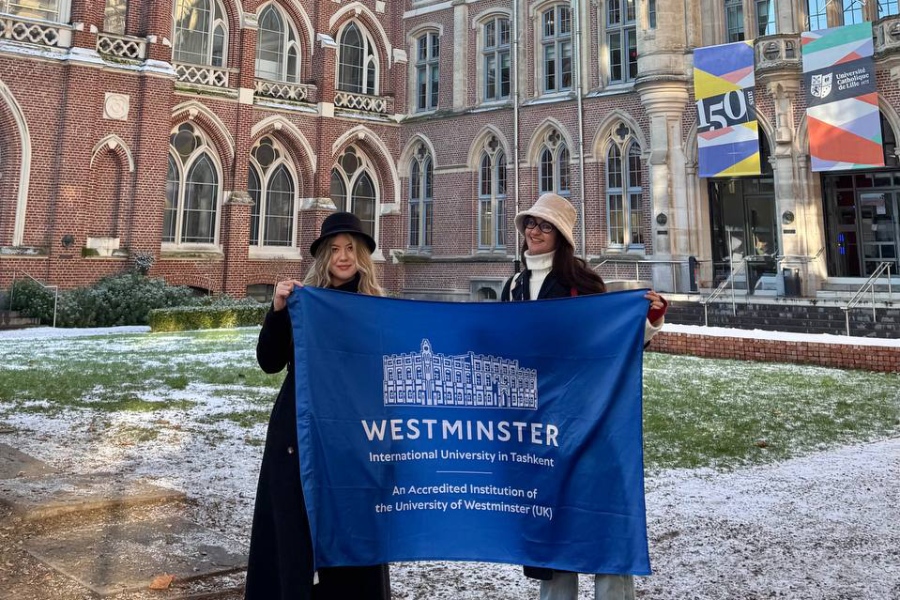 WIUT Students Begin Exchange at Université Catholique de Lille