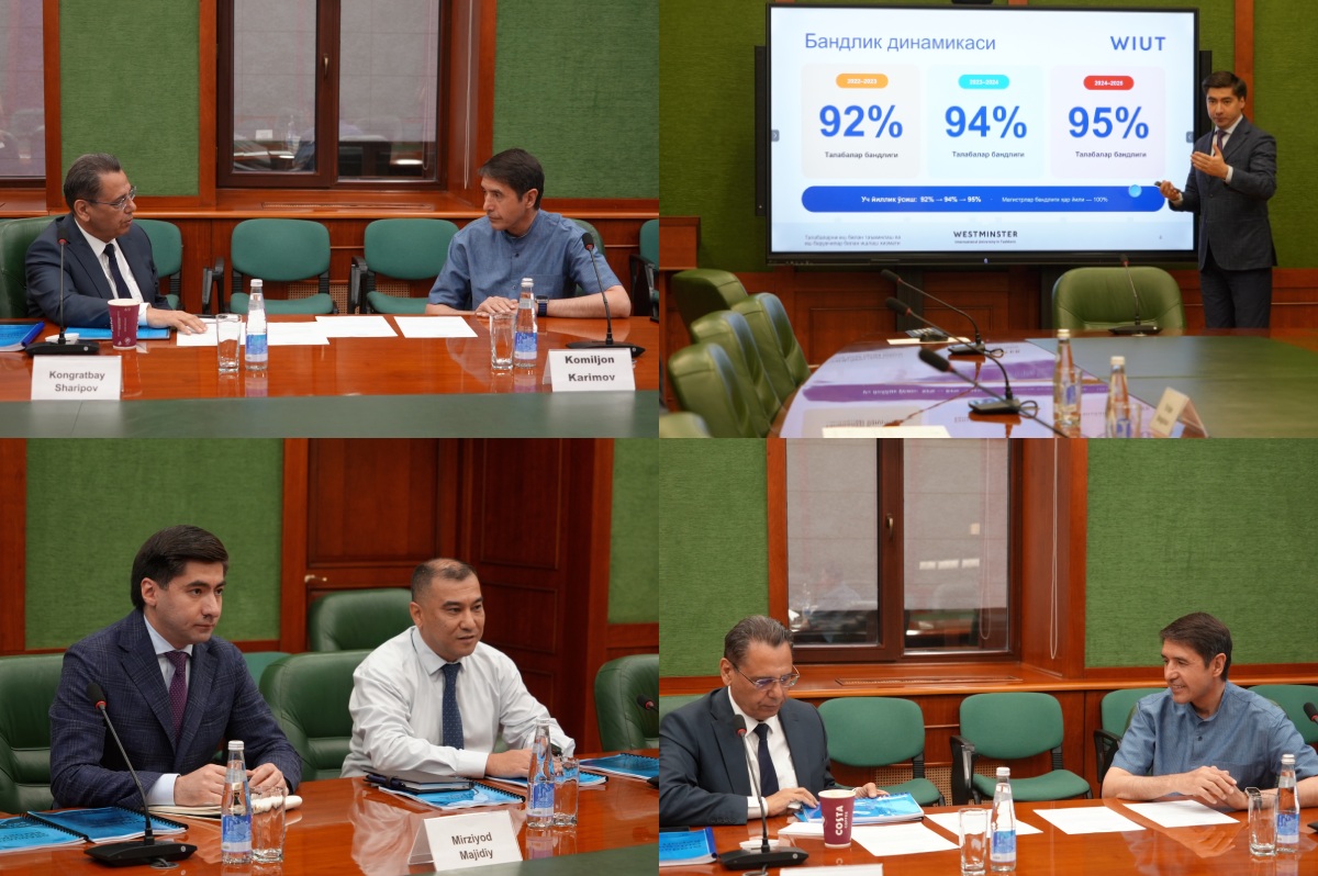 WIUT Welcomed the Minister of Higher Education, Science and Innovation of the Republic of Uzbekistan
