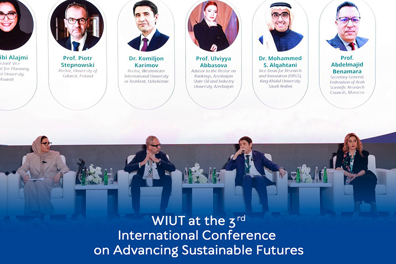 WIUT at the 3rd International Conference on Advancing Sustainable Futures (ICASF 2025)