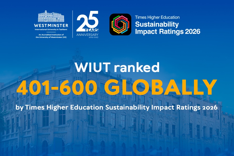 WIUT Strengthens Its Global Standing in the Times Higher Education Sustainability Impact Ratings